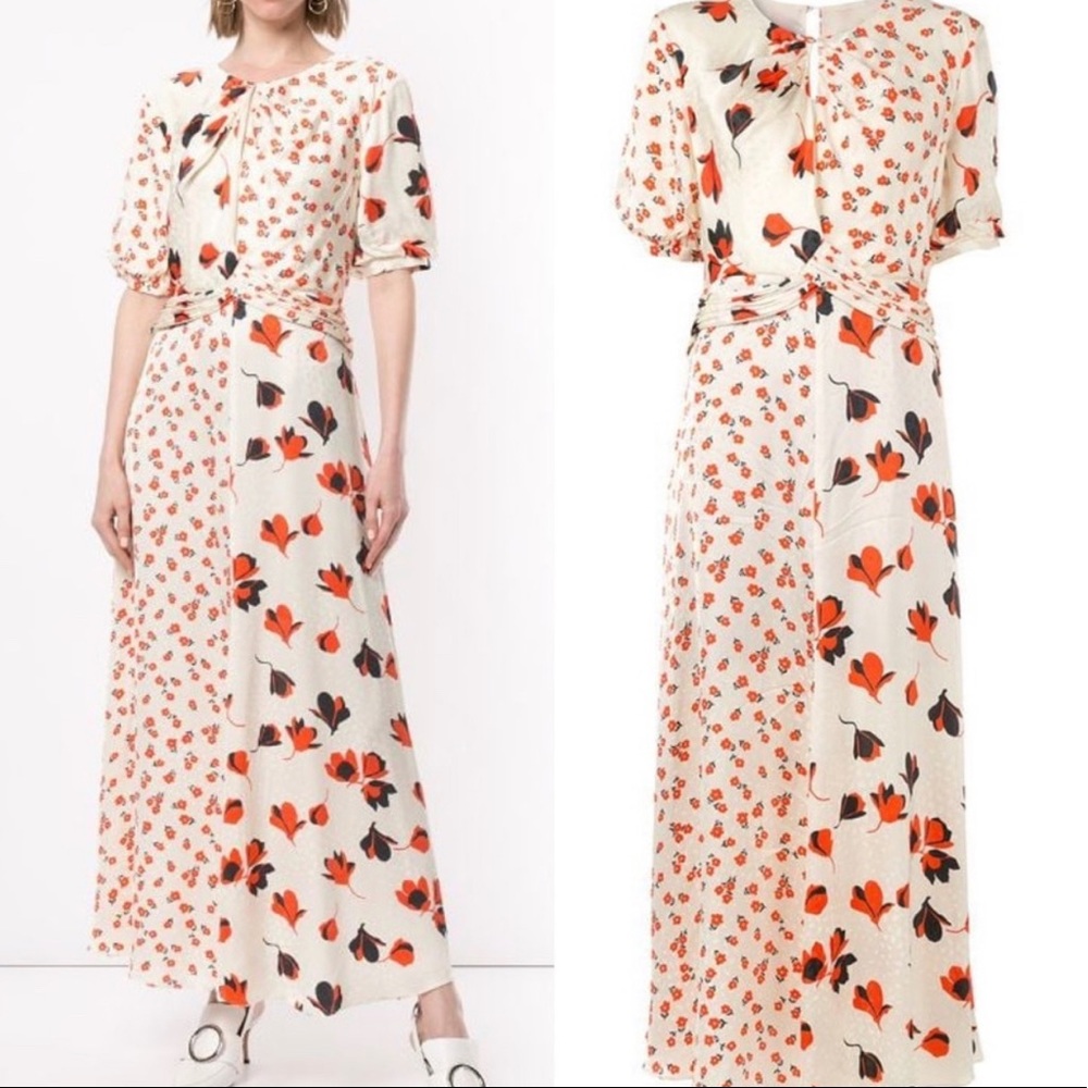 NWT Self-Portrait Mixed Floral Dress